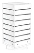 Countertop Rotating Slatwall Towers - Eddie's Hang-Up Display Ltd.