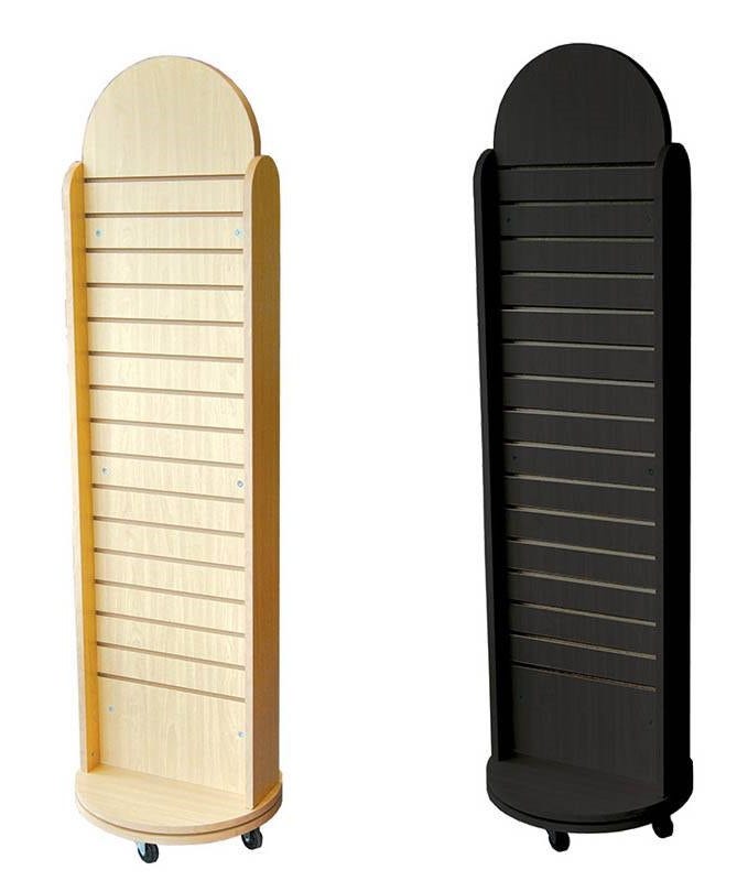 Double Sided Slatwall Spinner - Eddie's Hang-Up Display Ltd.