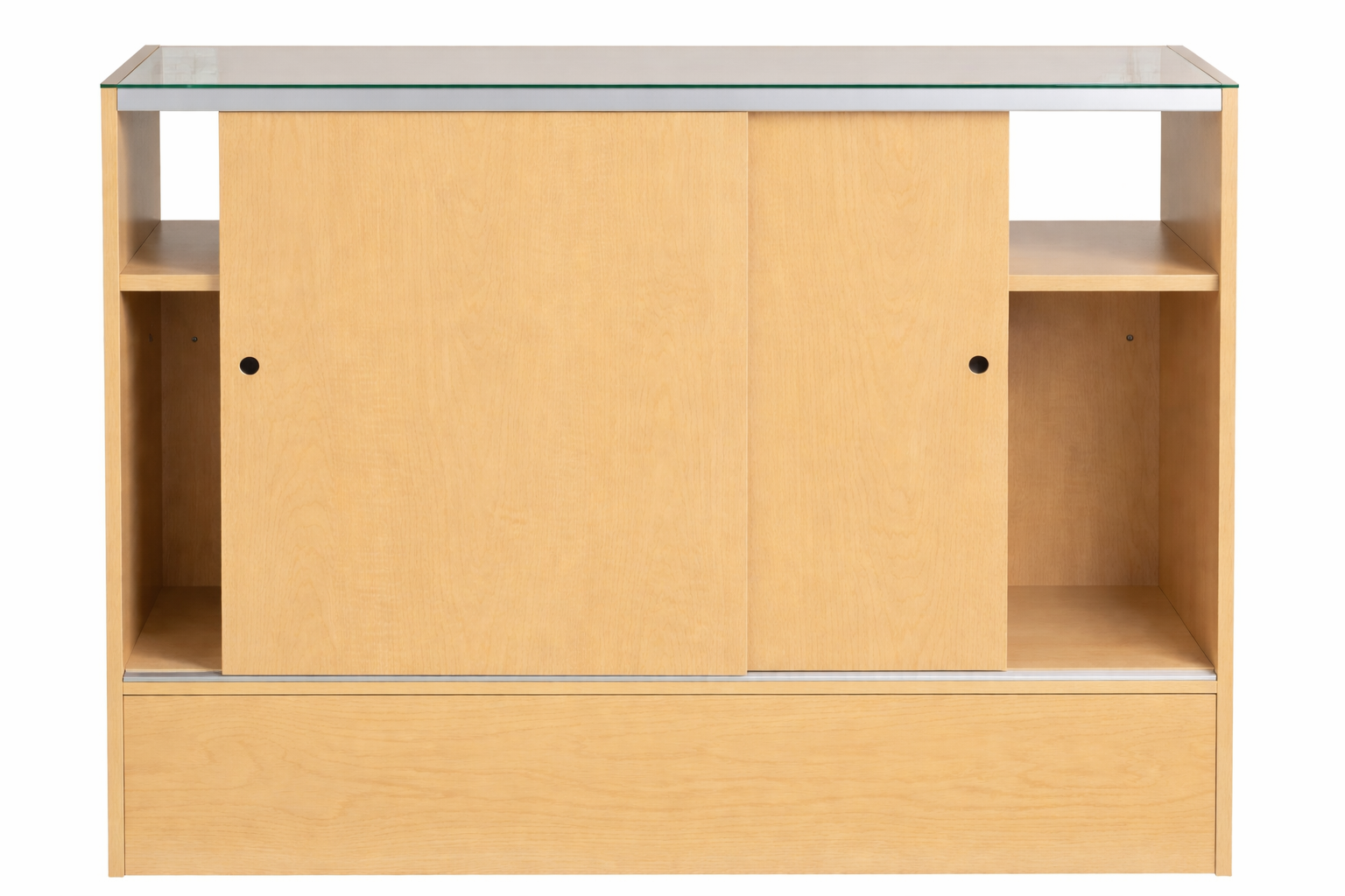 Retail Counter & Glass Display Case Combo | 48” - Eddie's Hang-Up Display Ltd.