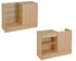 Retail Cash Wrap Counter & Glass Display Shelf Combo | 48” - Eddie's Hang-Up Display Ltd.