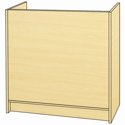 Deluxe Retail Counter & Cash Wrap | 36” - Eddie's Hang-Up Display Ltd.