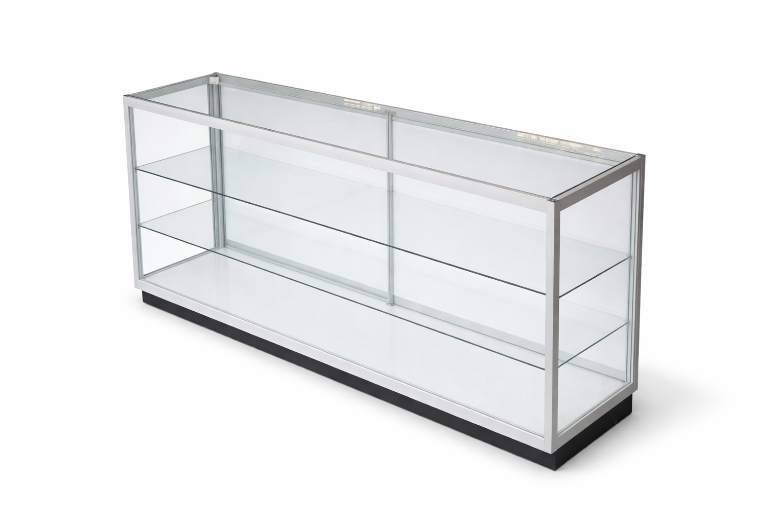 Glass Retail Counter & Display Case | Clear Vision | 4ft & 6ft - Eddie's Hang-Up Display Ltd.