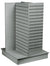 Four Way Slatwall Merchandiser Display Stand - Eddie's Hang-Up Display Ltd.