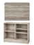 Retail Cash Wrap Counter w/ Adjustable Storage Shelves - Eddie's Hang-Up Display Ltd.