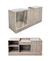Retail Counter & Display Case Combo | 72” - Eddie's Hang-Up Display Ltd.