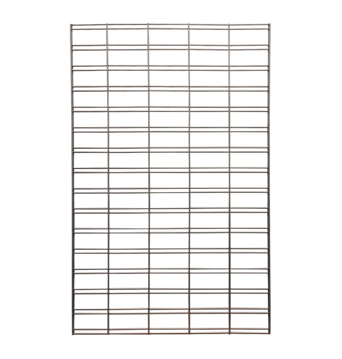 Back Panel For End Frame| Grey Slat Grid | Eddie's VersaMax™ | 48"h x 30"w