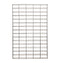 Back Panel For End Frame| Grey Slat Grid | Eddie's VersaMax™ | 48"h x 30"w - Eddie's Hang-Up Display Ltd.