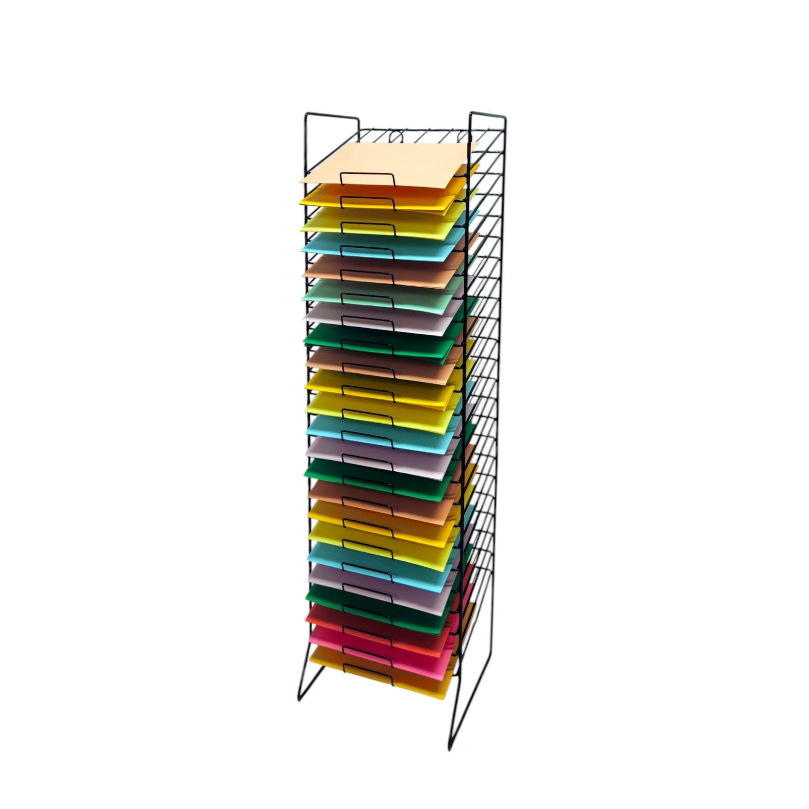 Scrapbook Paper Organizer Racks - Eddie's Hang-Up Display Ltd.