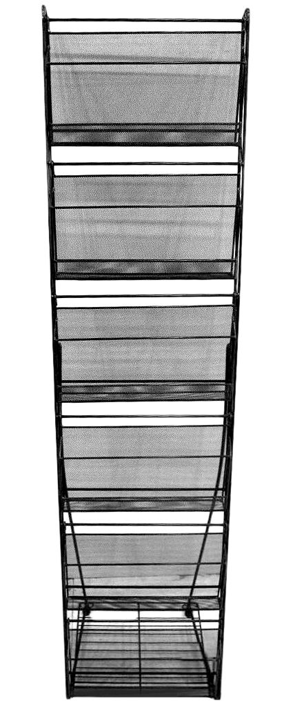 5 Tier Collapsible Magazine Rack | Eddie's Hang-Up Display Ltd.