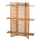 Wooden Folding Retail Shelving Unit | Pine - Eddie's Hang-Up Display Ltd.