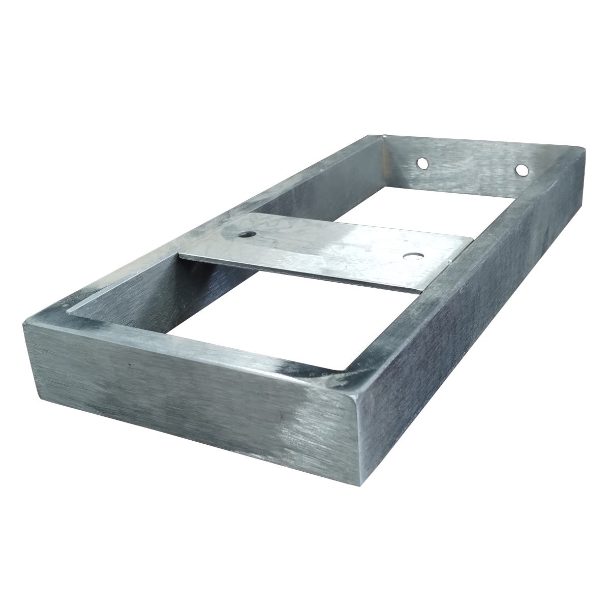 Mini-Ladder Anchor Bracket | Brushed Chrome - Eddie's Hang-Up Display Ltd.