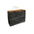 Black 100% Recycled Kraft Paper Bags With Handles - Eddie's Hang-Up Display Ltd.