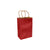 Scarlet Red 100% Recycled Kraft Paper Bags With Handles - Eddie's Hang-Up Display Ltd.