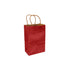 Scarlet Red 100% Recycled Kraft Paper Bags With Handles