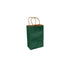 Forest Green 100% Recycled Kraft Paper Bags With Handles