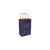 Navy Blue 100% Recycled Kraft Paper Bags With Handles - Eddie's Hang-Up Display Ltd.