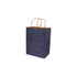 Navy Blue 100% Recycled Kraft Paper Bags With Handles