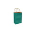 Aqua Teal 100% Recycled Kraft Paper Bags With Handles