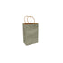 Silver Pewter 100% Recycled Kraft Paper Bags With Handles