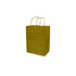 Metallic Gold 100% Recycled Kraft Paper Bags With Handles