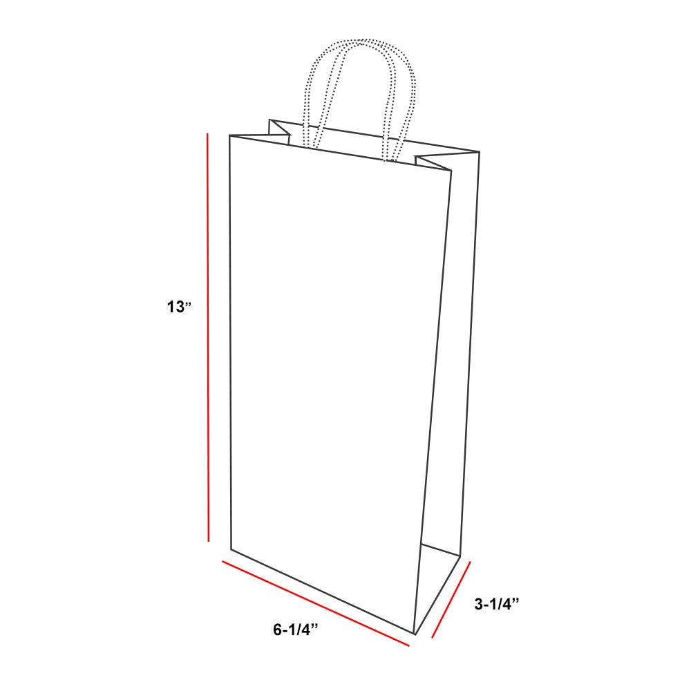 100% Recycled Paper Shopping Bags | Kraft Brown | Twisted Paper Handles - Eddie's Hang-Up Display Ltd.