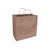 100% Recycled Paper Shopping Bags | Kraft Brown | Twisted Paper Handles