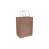 Sacs à provisions en papier 100 % recyclé | Brun kraft | Poignées en papier torsadées