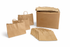 100% Recycled Paper Shopping Bags | Kraft Brown | Twisted Paper Handles | Case Lots - Eddie's Hang-Up Display Ltd.