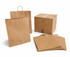 100% Recycled Paper Shopping Bags | Kraft Brown | Twisted Paper Handles | Case Lots - Eddie's Hang-Up Display Ltd.