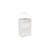 50% Recycled Paper Shopper Bags | Kraft White | Twisted Paper Handles - Eddie's Hang-Up Display Ltd.