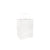 50% Recycled Paper Shopper Bags | Kraft White | Twisted Paper Handles - Eddie's Hang-Up Display Ltd.
