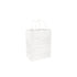 50% Recycled Paper Shopper Bags | Kraft White | Twisted Paper Handles