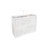 50% Recycled Paper Shopper Bags | Kraft White | Twisted Paper Handles