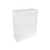 50% Recycled Paper Shopper Bags | Kraft White | Twisted Paper Handles - Eddie's Hang-Up Display Ltd.