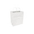 50% Recycled Paper Shopper Bags | Kraft White | Twisted Paper Handles - Eddie's Hang-Up Display Ltd.