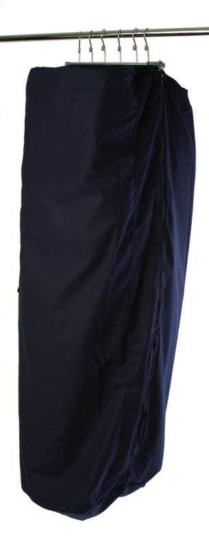 Canvas Salesman’s Garment Bags | Blue Canvas - Eddie's Hang-Up Display Ltd.