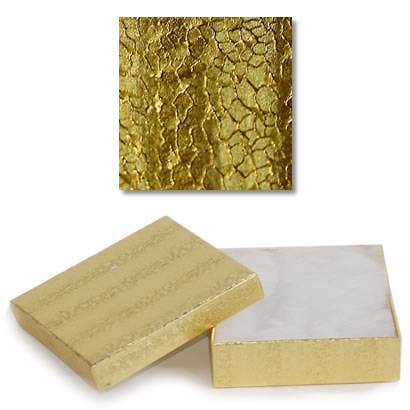Jewellery Boxes | Gold - Eddie's Hang-Up Display Ltd.