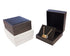 Hinged Jewellery Boxes | Grey Mesh Pattern - Eddie's Hang-Up Display Ltd.