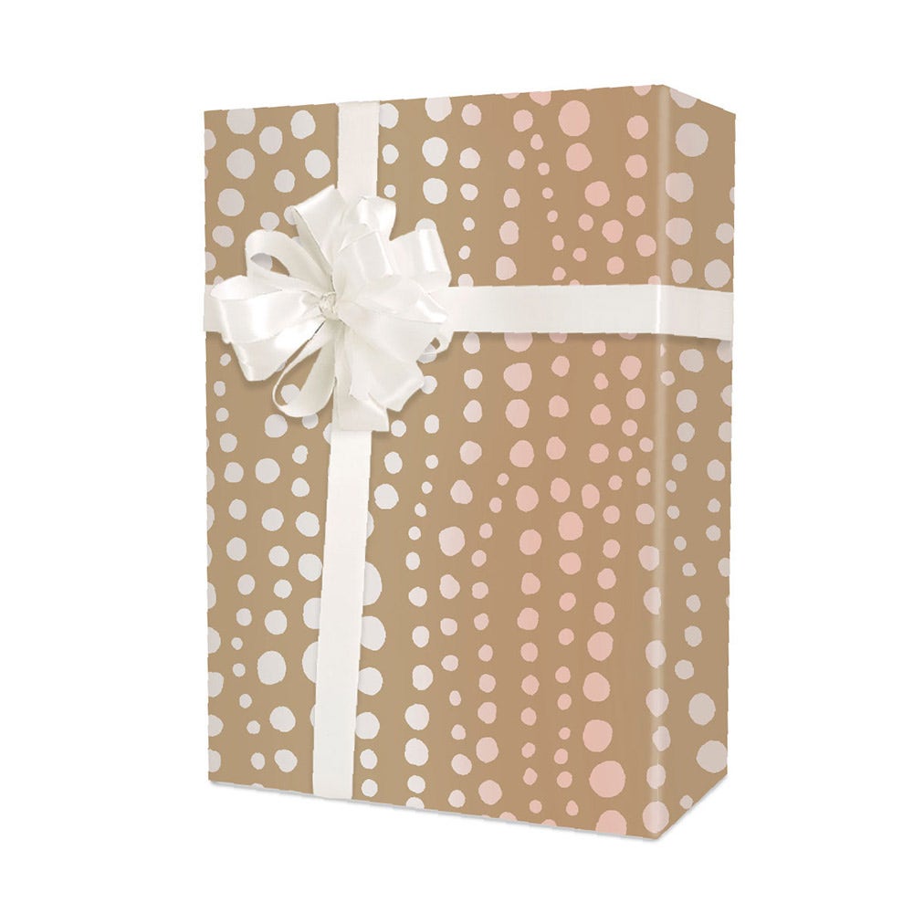 Pink Champagne Bubbles | Kraft | 24" x 100' - Eddie's Hang-Up Display Ltd.