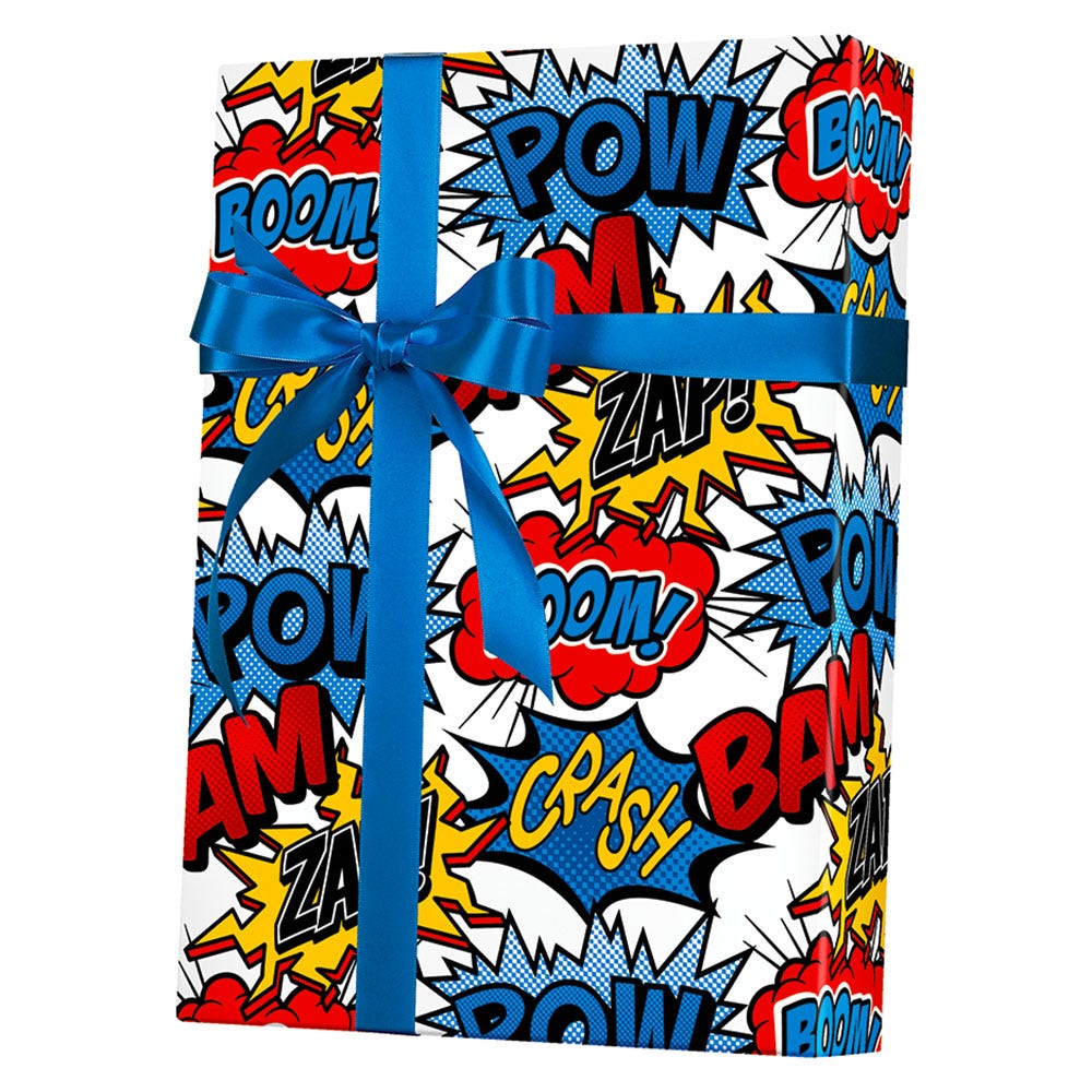 Superhero Gift Wrap
