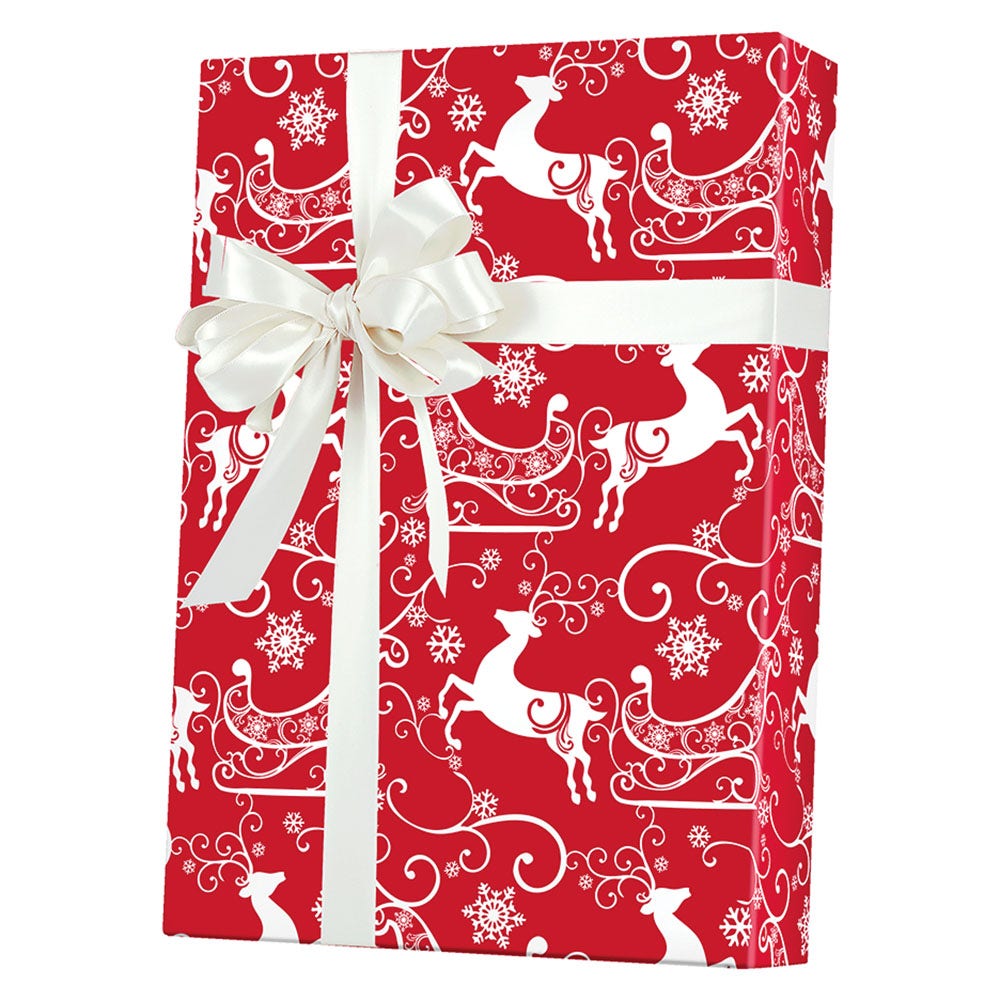 Sleigh Ride Gift Wrap