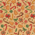 Christmas Sweets Kraft Gift Wrap