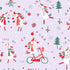 Christmas Stripe Kraft Gift Wrap