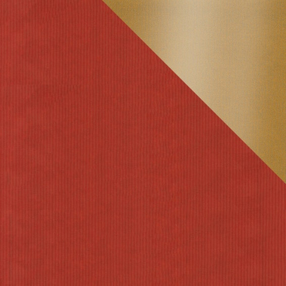 Christmas Stripe Kraft Gift Wrap