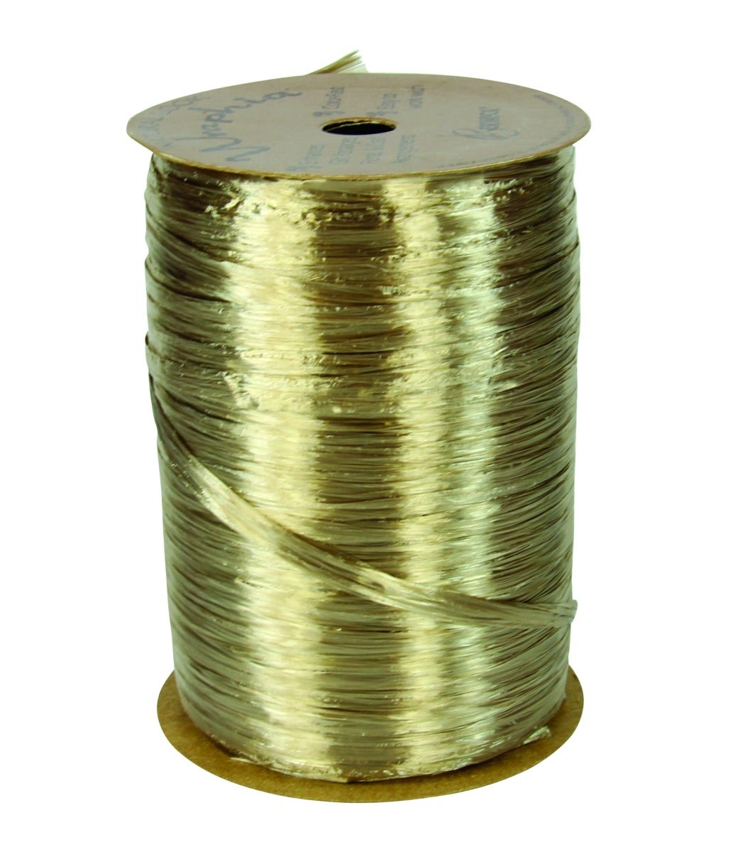 Pearlized Rayon Wraphia | 100 Yard Rolls - Eddie's Hang-Up Display Ltd.