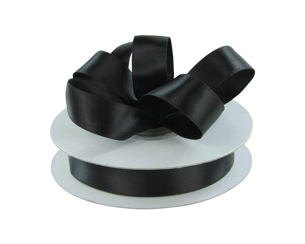 Double Faced Satin Ribbon | 100 Yard Rolls - Eddie's Hang-Up Display Ltd.