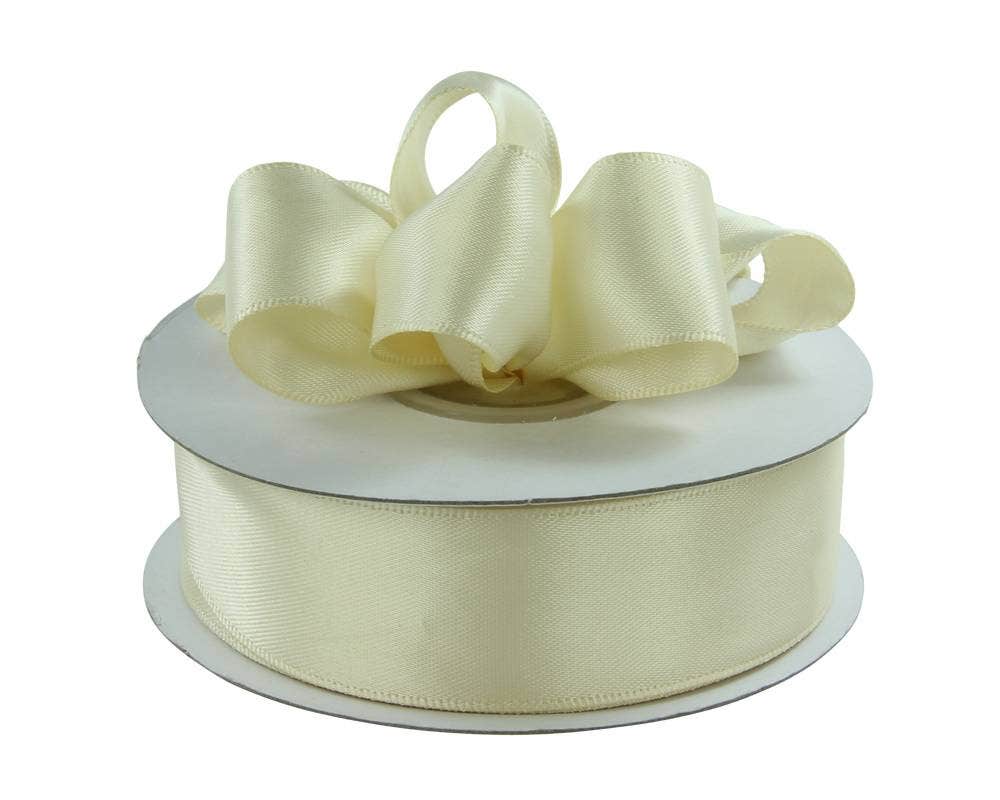 Double Faced Satin Ribbon | 100 Yard Rolls - Eddie's Hang-Up Display Ltd.