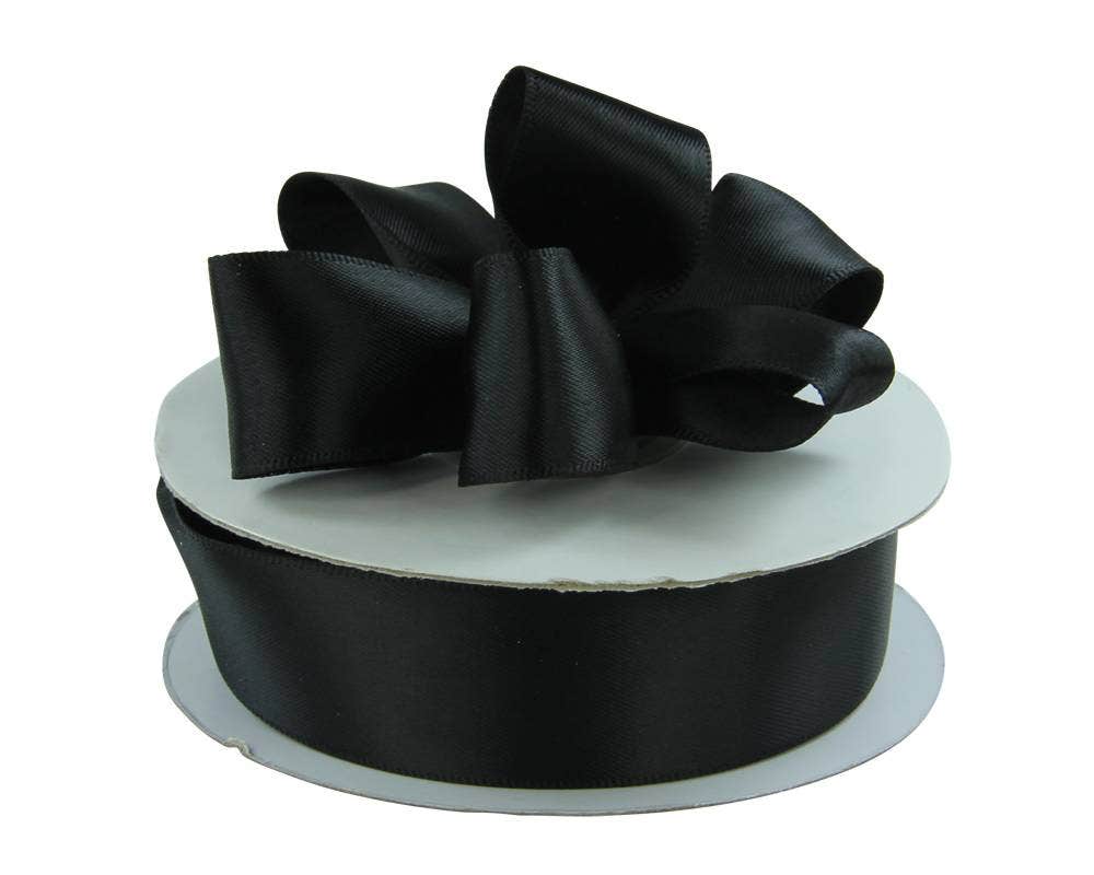 Double Faced Satin Ribbon | 100 Yard Rolls - Eddie's Hang-Up Display Ltd.