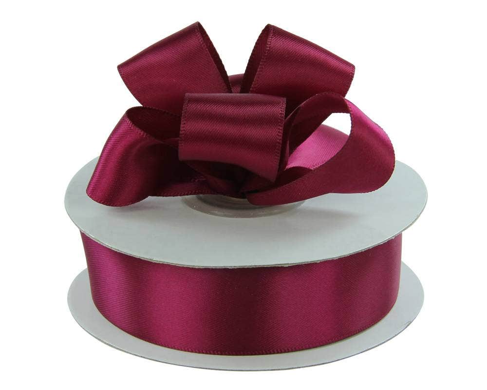 Double Faced Satin Ribbon | 100 Yard Rolls - Eddie's Hang-Up Display Ltd.