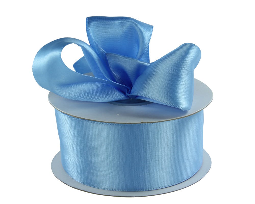 Double Faced Satin Ribbon | 100 Yard Rolls - Eddie's Hang-Up Display Ltd.